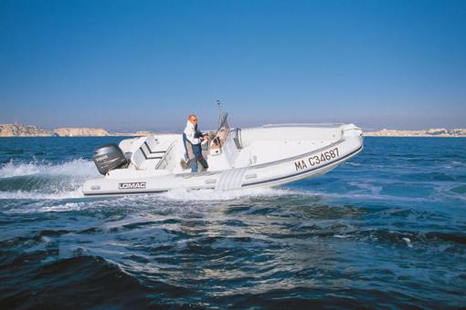 photo essai bateau pneumatique : 660 IN Lomac