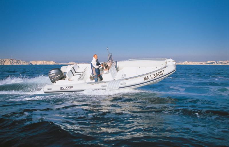photo essai bateau pneumatique : 660 IN Lomac