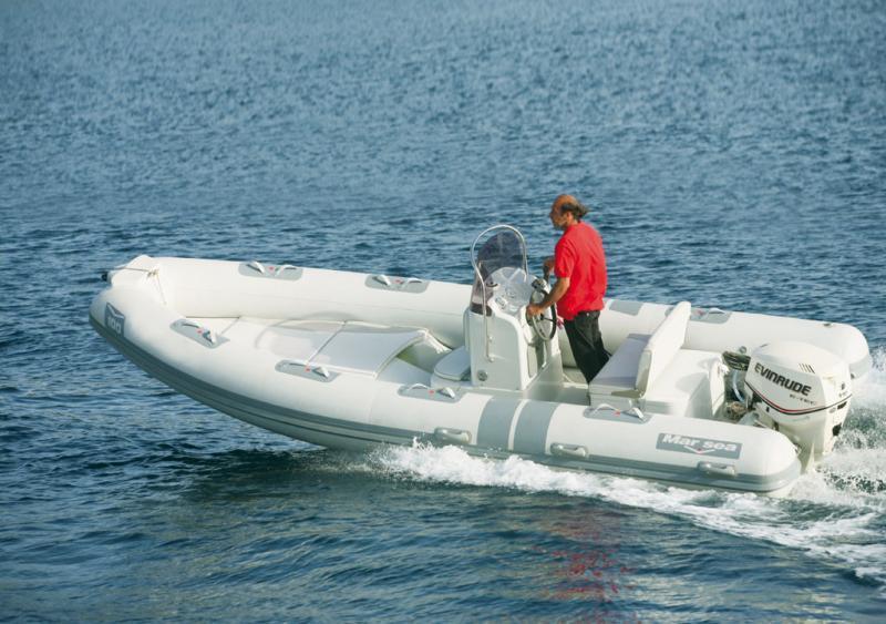 photo essai bateau pneumatique : SP 100 Mar.sea