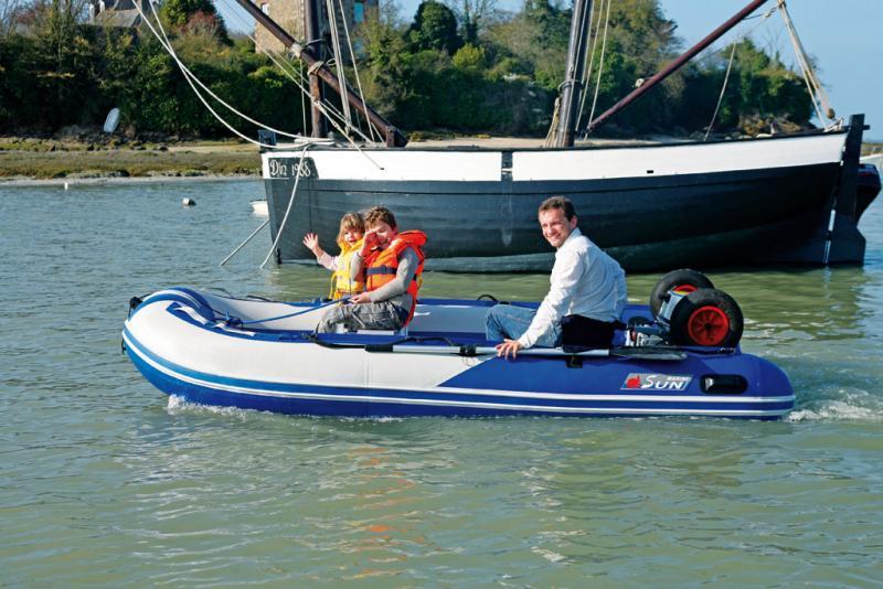 photo essai bateau pneumatique : SD 360 (SM360) Sun Marine