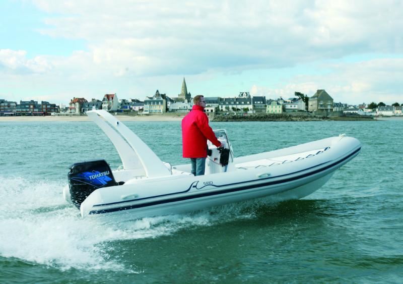 photo essai bateau pneumatique : X-Pioneer 580 Arimar