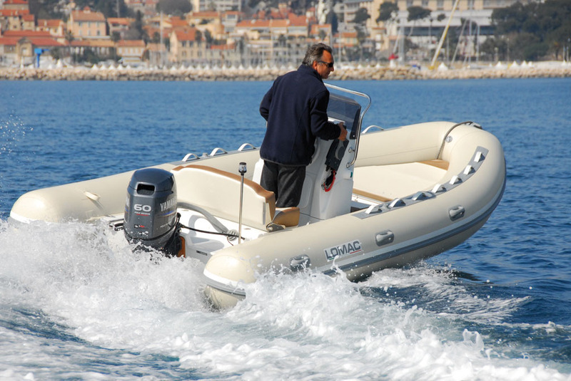 photo essai bateau pneumatique : 520 OK Lomac