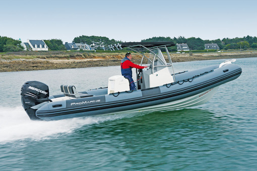 photo essai bateau pneumatique : Manta 795 Pro Marine