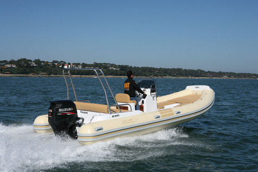 photo essai bateau pneumatique : 680 GS Nautica Led