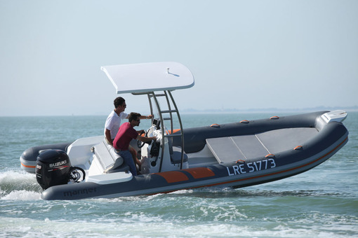 photo essai bateau pneumatique : 620 Fisherman Mariner