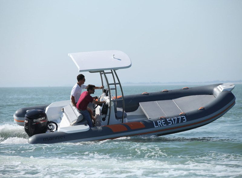 photo essai bateau pneumatique : 620 Fisherman Mariner