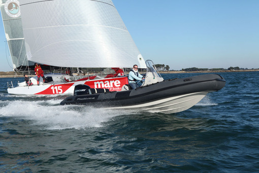 photo essai bateau pneumatique : Manta 680 Pro Marine