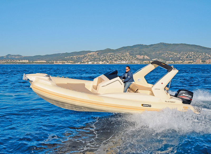 photo essai bateau pneumatique : 25.1 Offshore Solemar