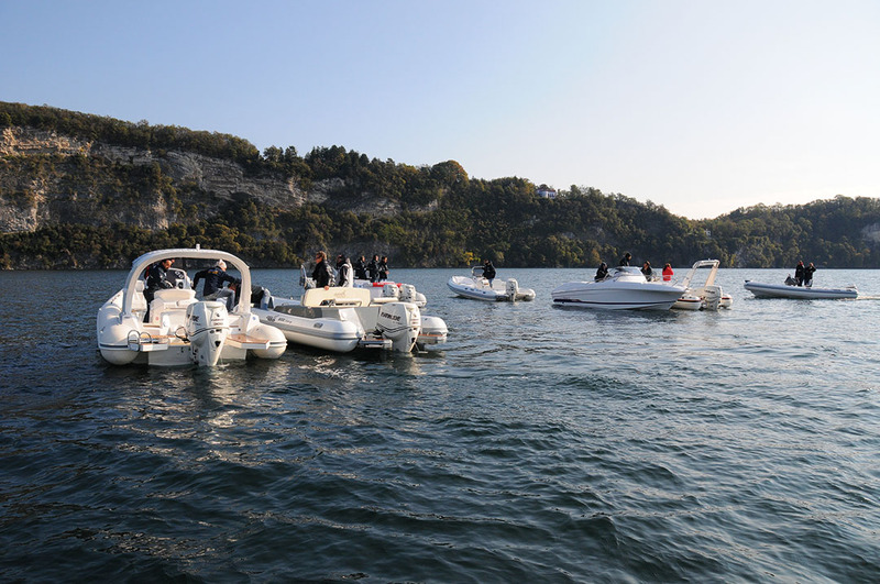 photo essai bateau pneumatique : Essai: EVINRUDE 40 