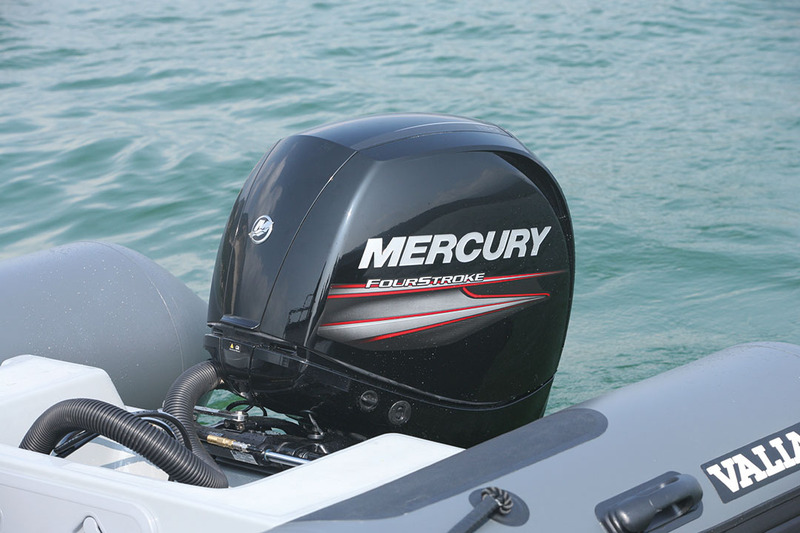 photo essai bateau pneumatique : Essai: MERCURY 150 FourStroke