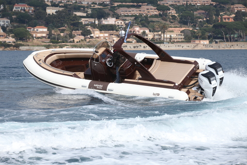 photo essai bateau pneumatique : W9 Wimbi Boats