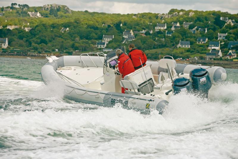 photo essai bateau pneumatique : PRO 850 Open Zodiac