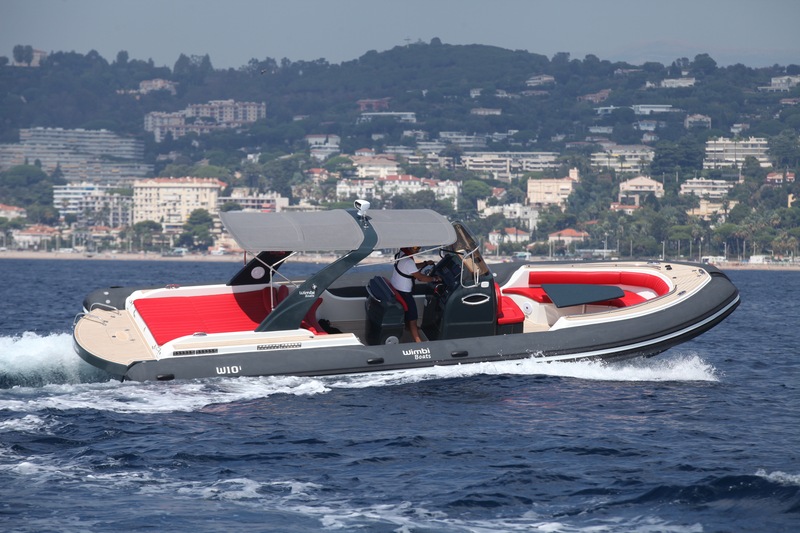 photo essai bateau pneumatique : W10i Wimbi Boats