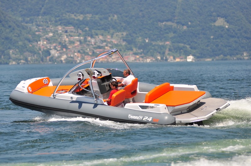 photo essai bateau pneumatique : 24 SR EFB Marlin