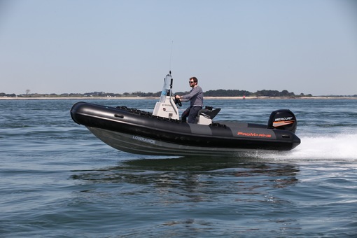 photo essai bateau pneumatique : Manta 610 Pêche Pro Marine