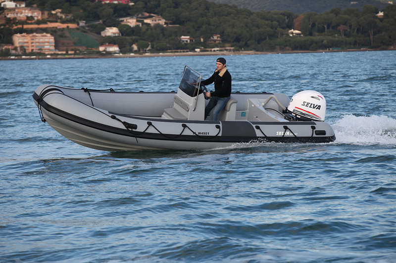 photo essai bateau pneumatique : 600 Pro Selva