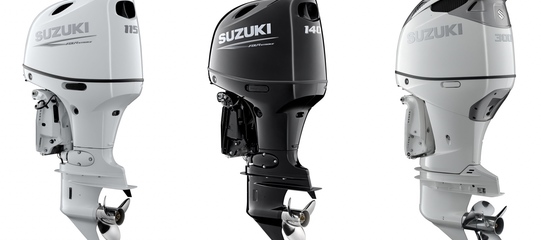 photo essai moteur bateau pneumatique : DF115BG - DF 140 BG - DF300B SUZUKI