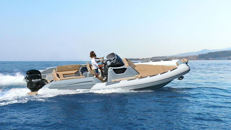 photo essai bateau pneumatique : Cayman 28.0 Executive Ranieri
