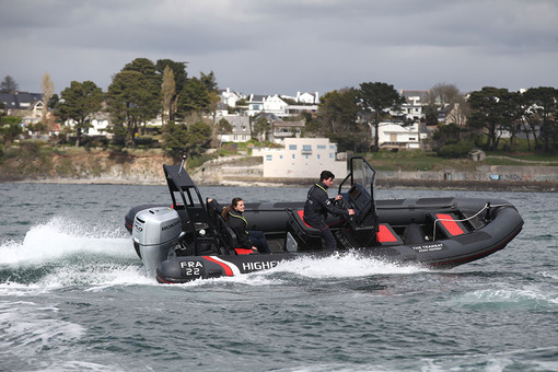 photo essai bateau pneumatique : Patrol 660 The transat 2020 Edition Highfield