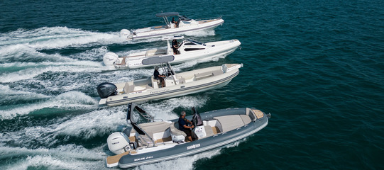 photo essai moteur bateau pneumatique : XTO 400/450 & F150/F200 YAMAHA