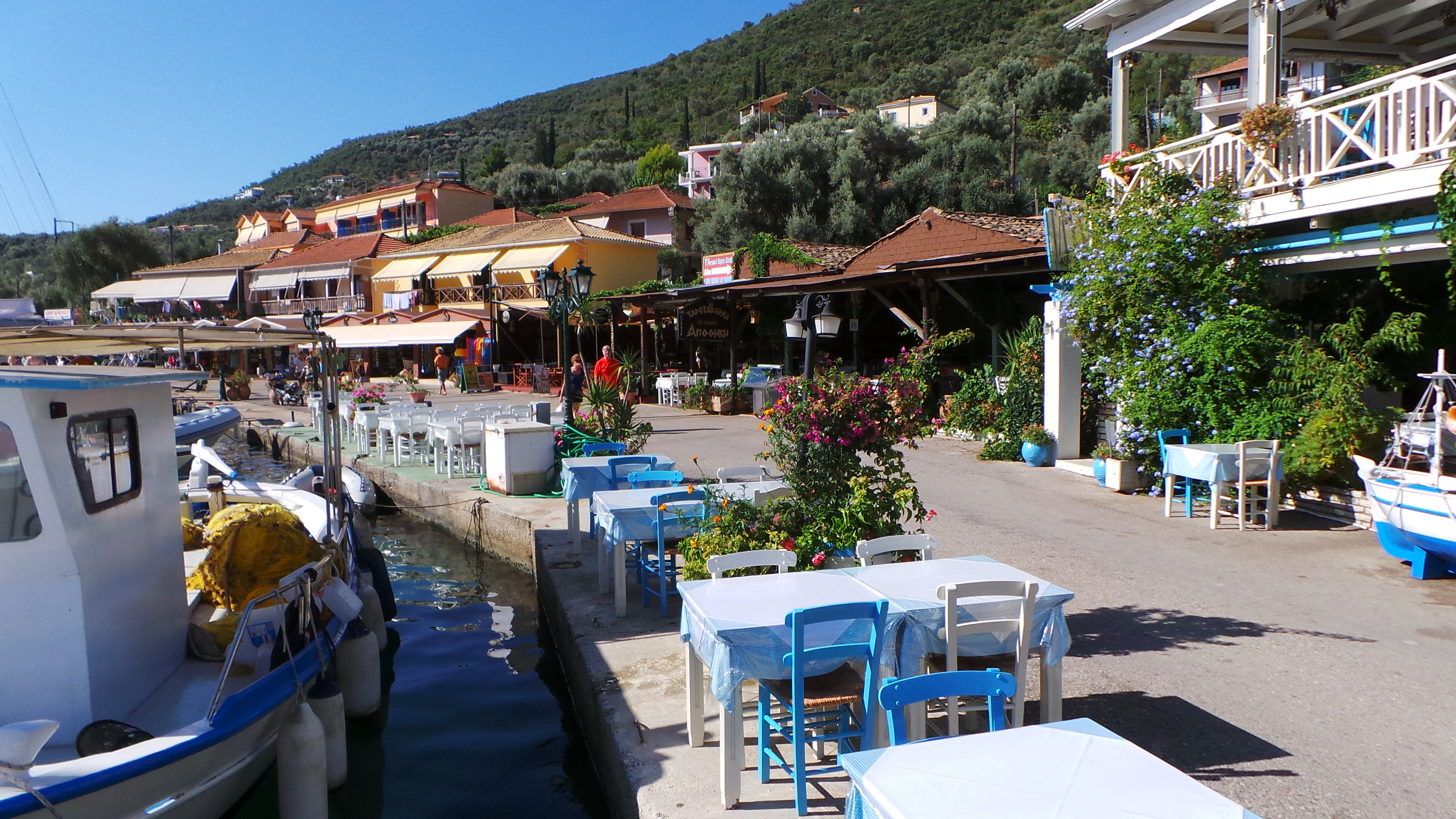 Le port de Sivota.