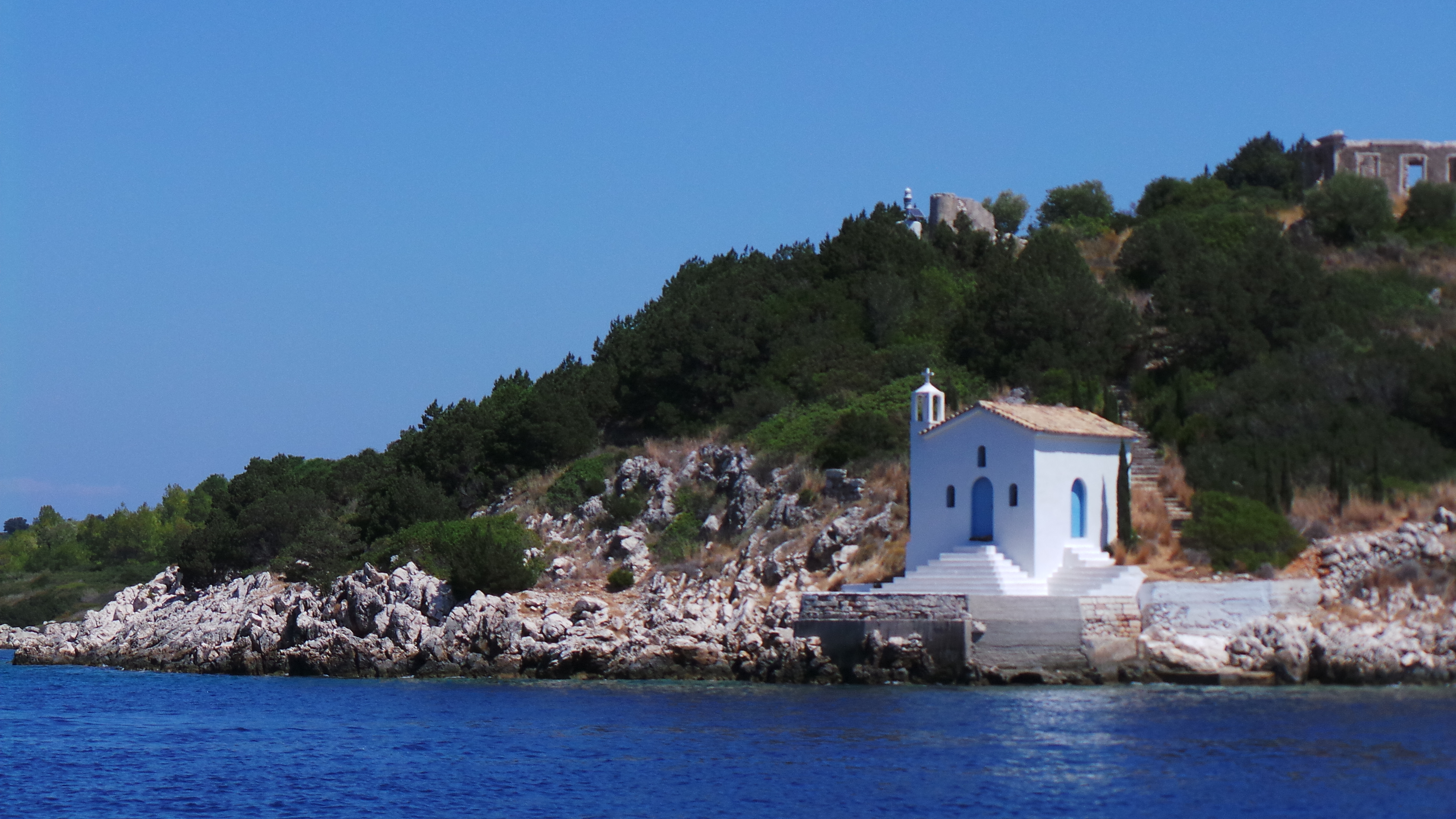 La chapelle sur Kalamos