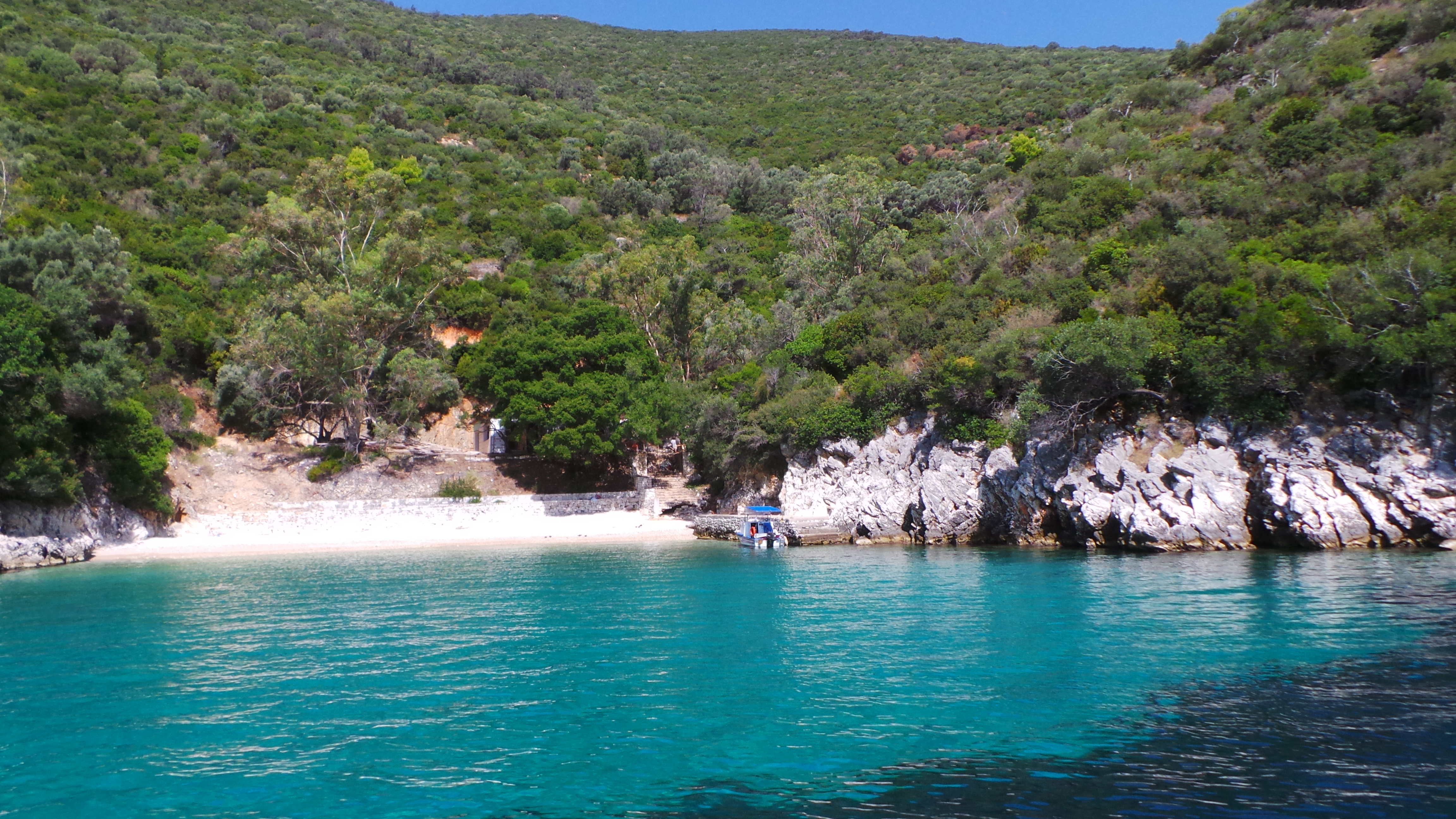 Crique sur Lefkada
