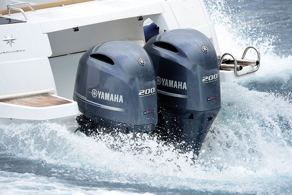 Bimotorisation sur le Merry Fisher 855.