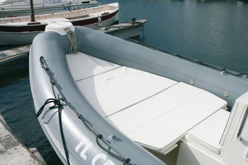 Avec sa rallonge, le solarium atteint des proportions « king size ».