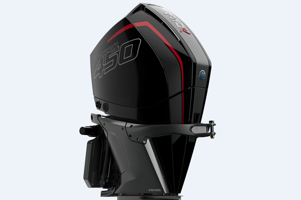 Mercury 450R couleur Phantom Black, embase Sport Master.